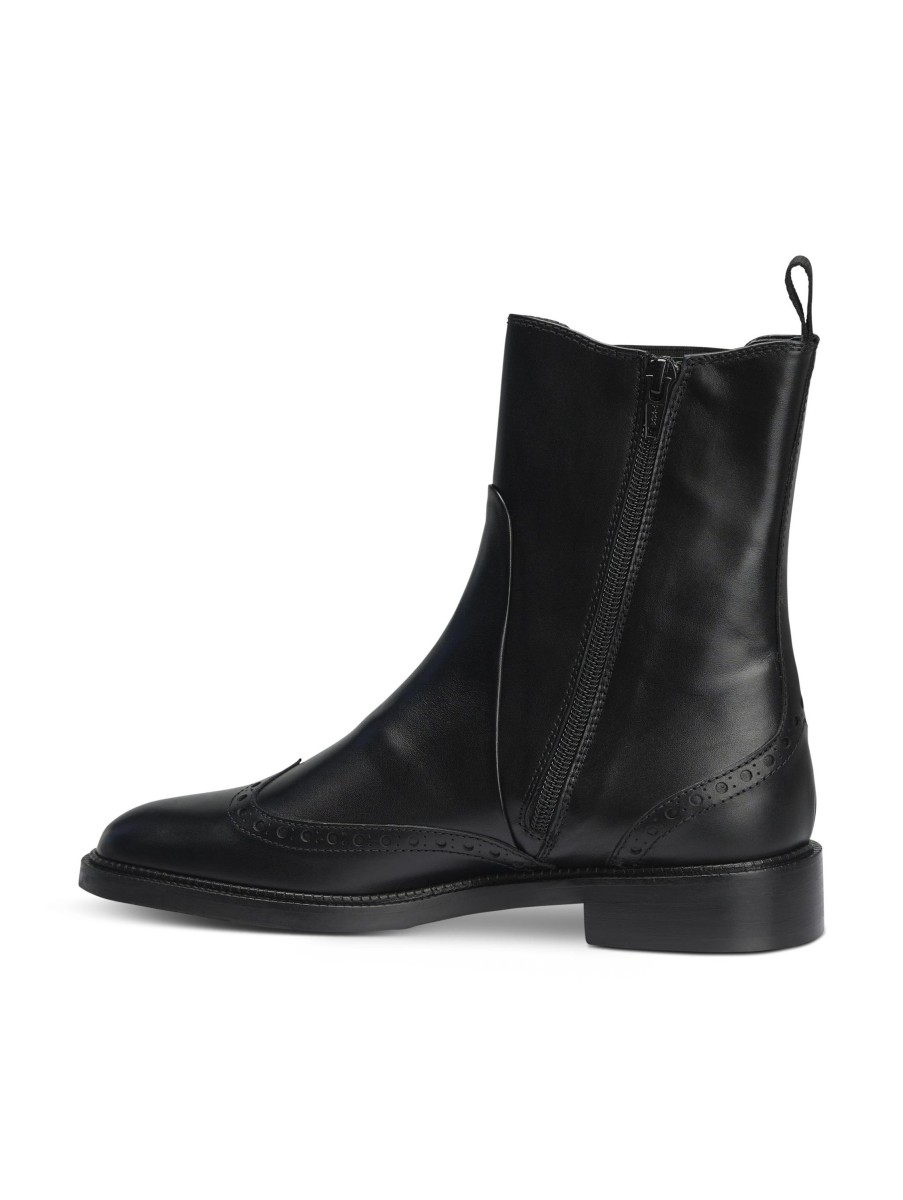 Frauen Pertini Boots & Stiefeletten | Chelsea Boots Cosmos Schwarz