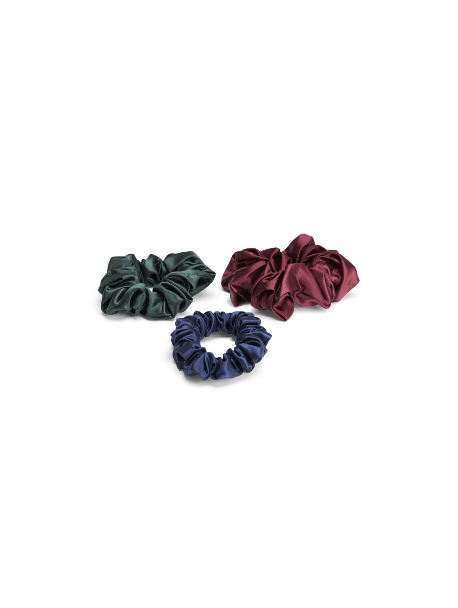 Frauen Sleevee Boutique | Scrunchie 3Er Set Aus Seide Multicolor