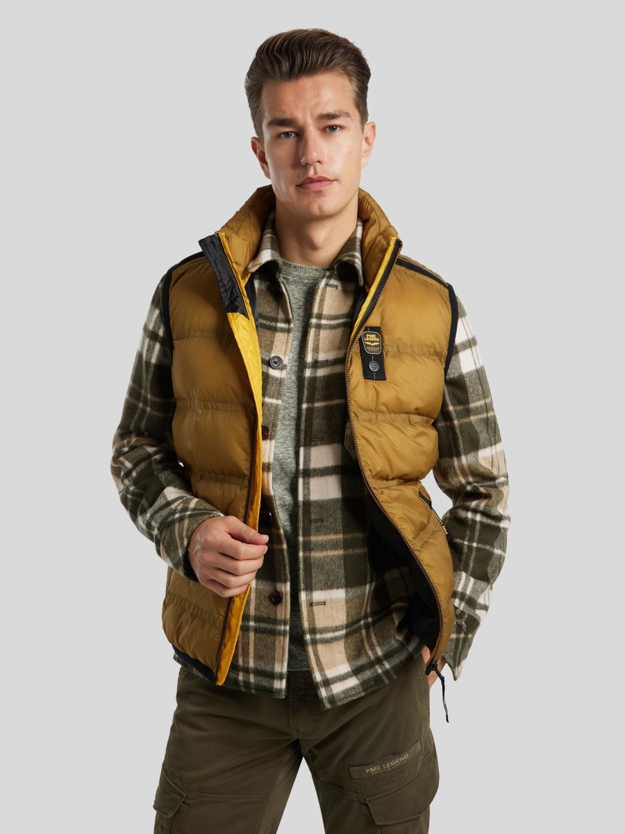 Manner PME Legend Gilets & Westen | Steppweste Camel