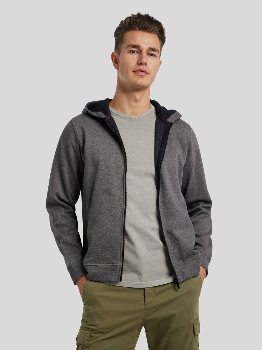 Manner Paul Kehl Hoodies & Sweatshirts | Sweatjacke Anthrazit