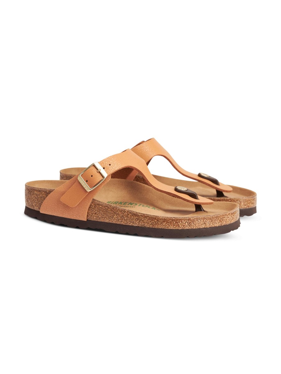 Frauen Birkenstock Sandalen & Sandaletten | Sandalen Gizeh Bs Hellbraun