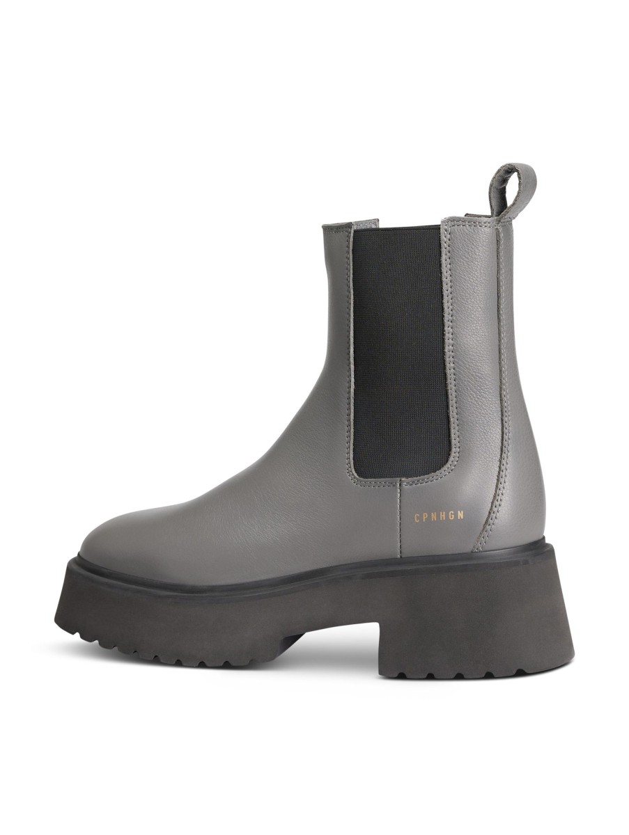 Frauen Copenhagen Boots & Stiefeletten | Chelsea Boots Cph683 Grau