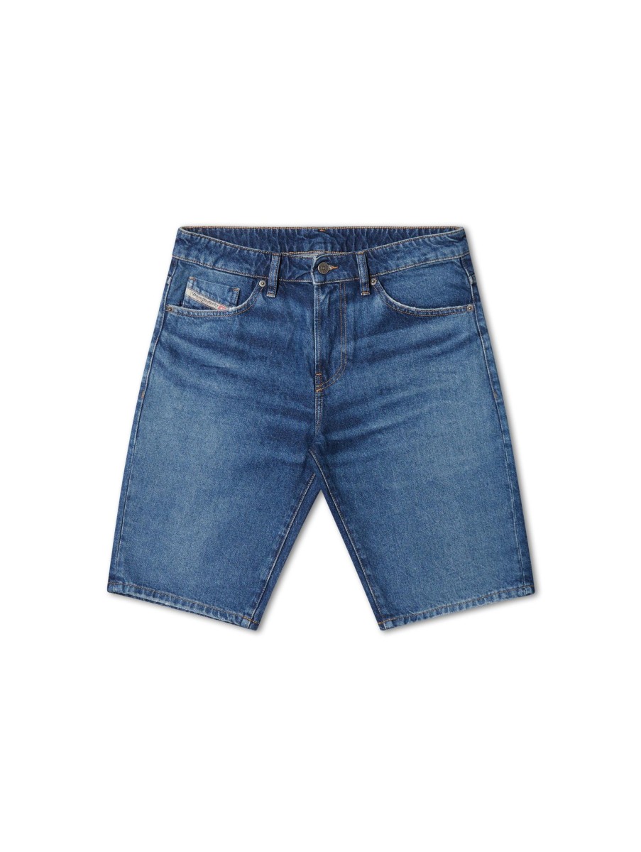 Manner Diesel Jeans | Jeans- Bermudas Slim Short Dark Denim