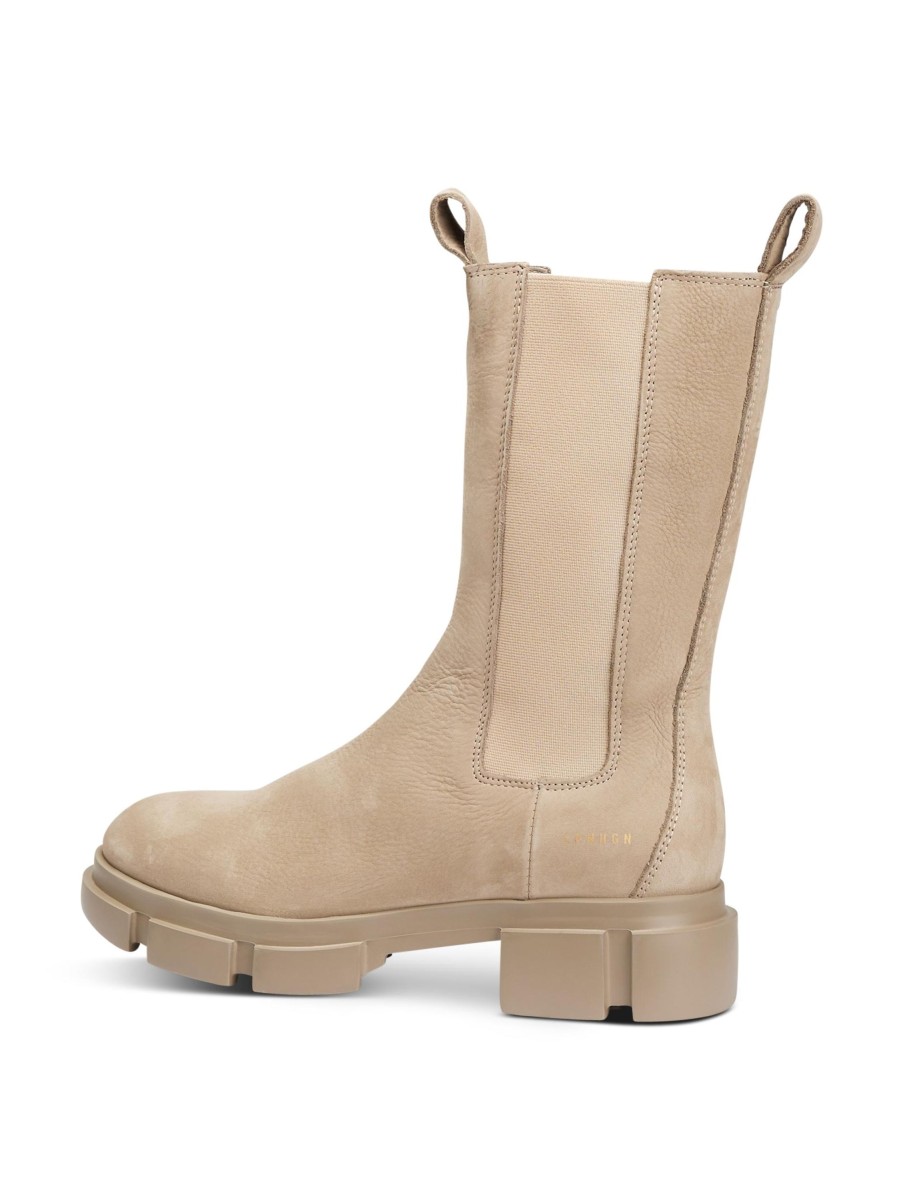 Frauen Copenhagen Boots & Stiefeletten | Chelseaboot Cph500 Taupe