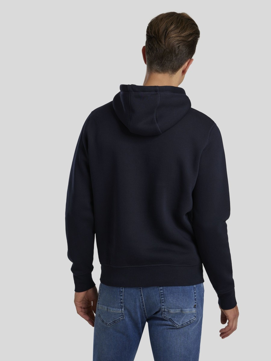 Manner Tommy Hilfiger Hoodies & Sweatshirts | Hoodie Mit Logo-Stickerei Marine