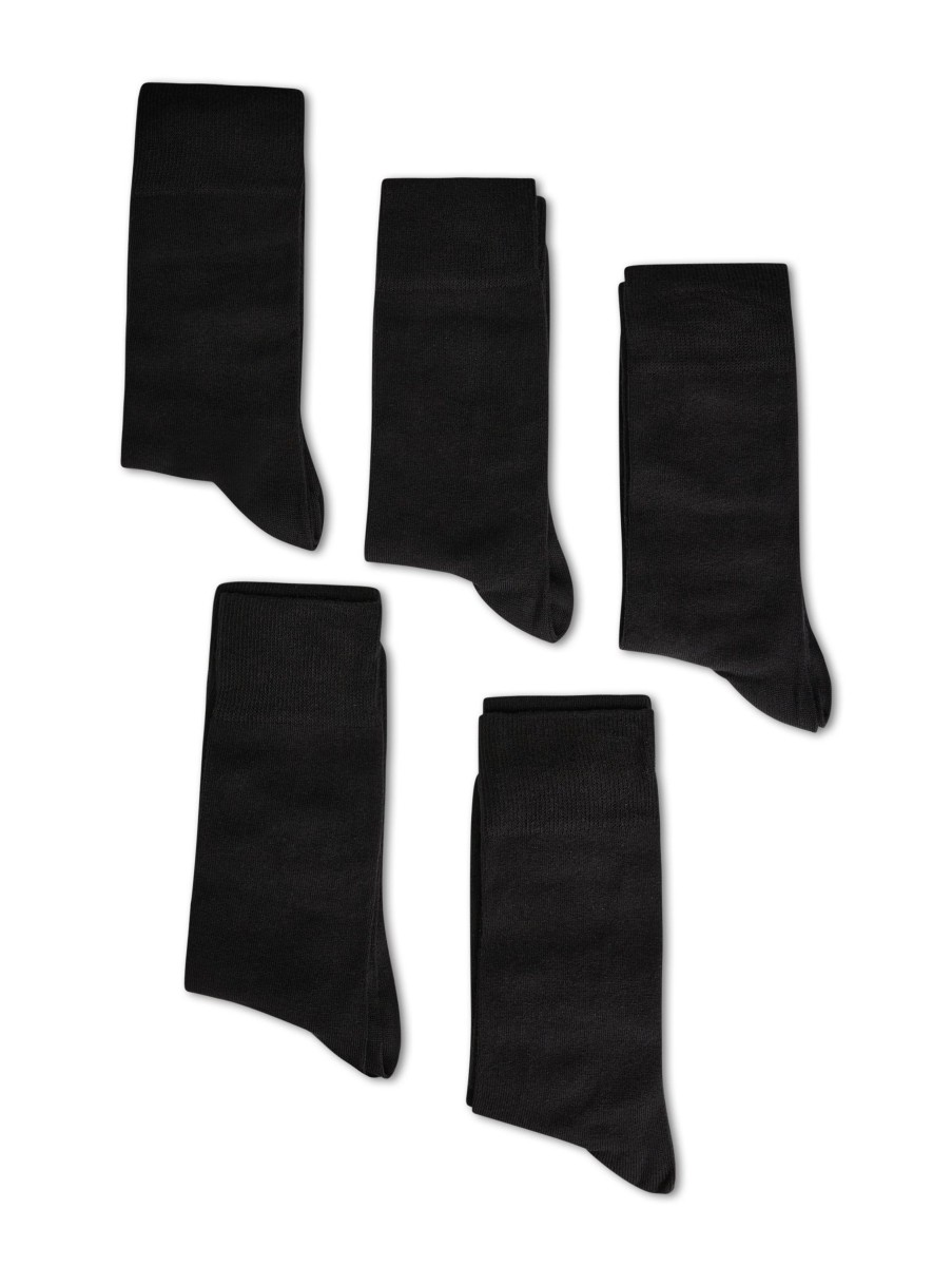 Manner Paul Kehl Wasche & Loungewear | Socken Im 5Er Set Schwarz