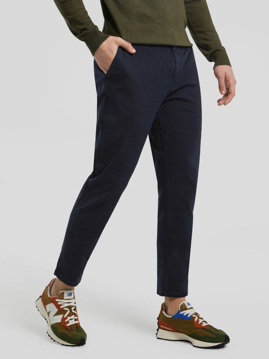 Manner Scotch & Soda Men Hosen | Chino Im Regular Fit Marine