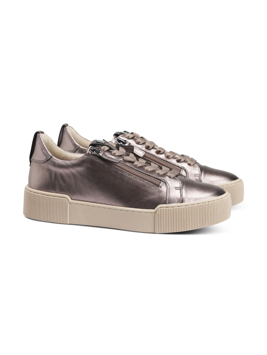 Frauen Högl Sneakers | Sneaker Metallic