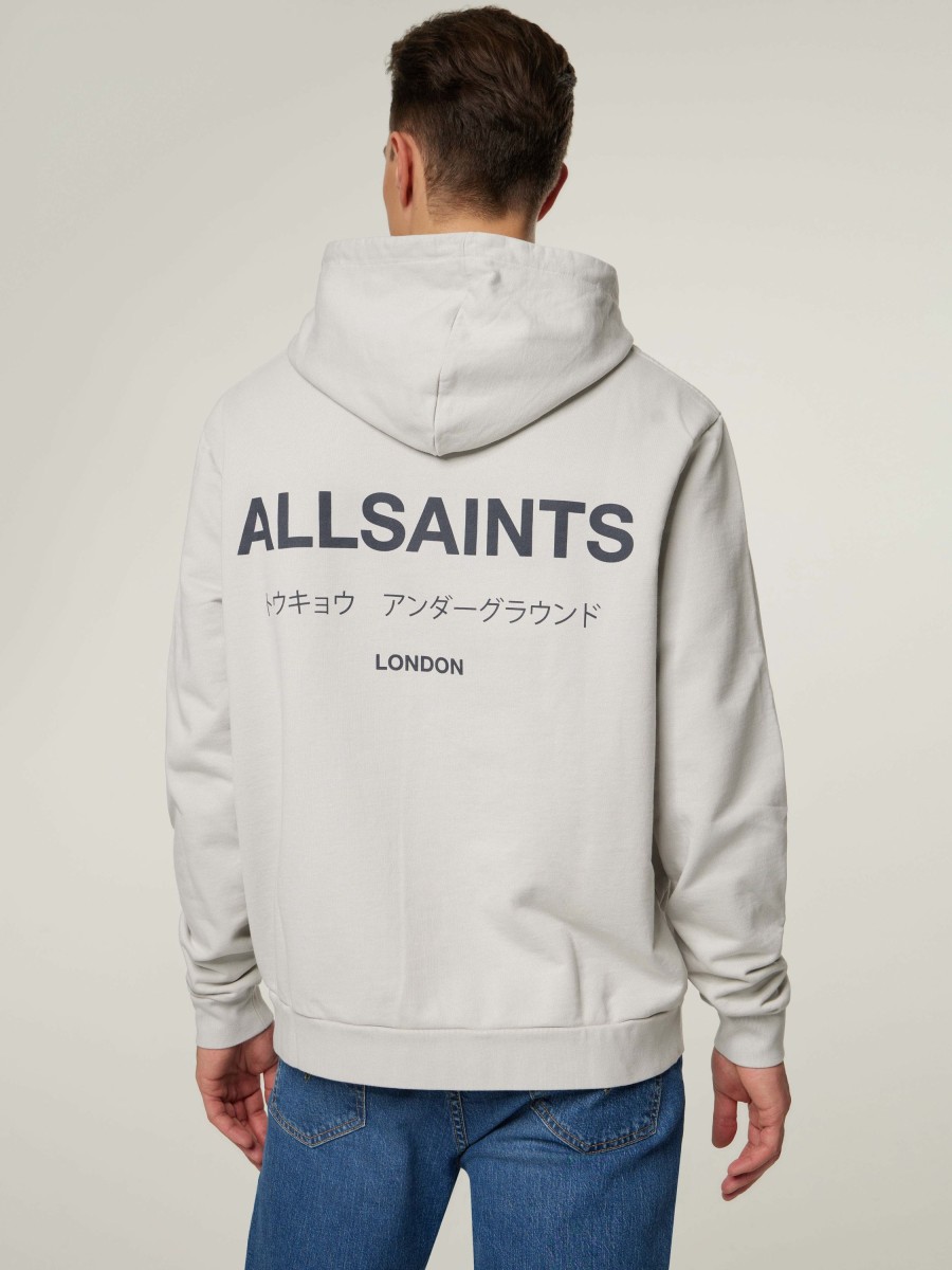 Manner AllSaints Hoodies & Sweatshirts | Hoodie Grigon Kitt