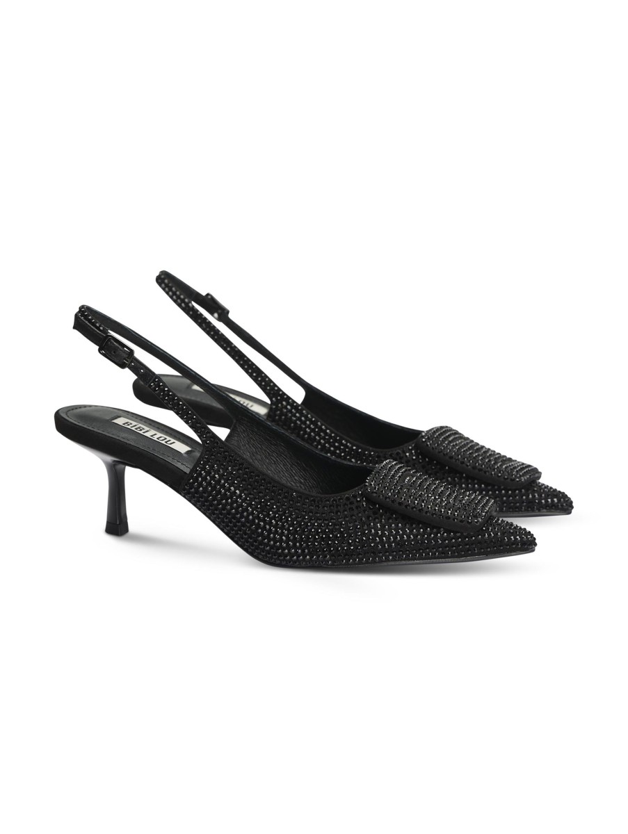 Frauen Bibi Lou High Heels & Pumps | Sling Pumps Schwarz