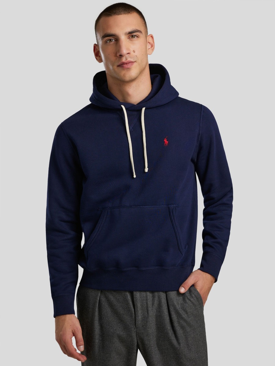 Manner Polo Ralph Lauren Men Hoodies & Sweatshirts | Hoodie Marine