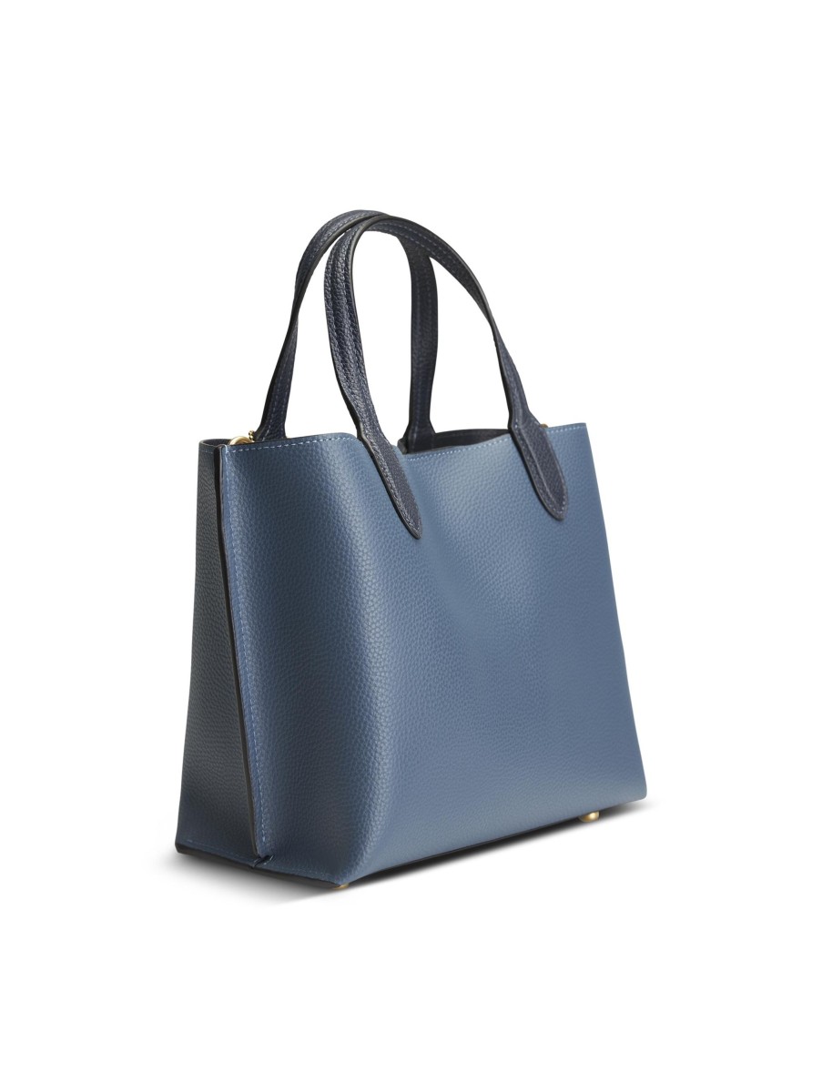 Frauen Coach Taschen | Handtasche Willow Tote Dark Denim