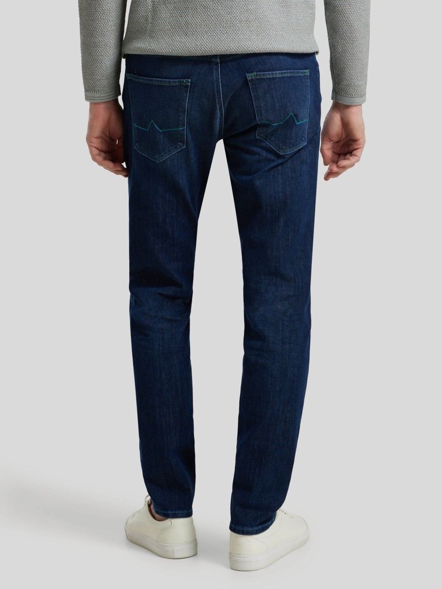 Manner Alberto Jeans | Jeans Mit Stretch Im Slim Fit Pistazie