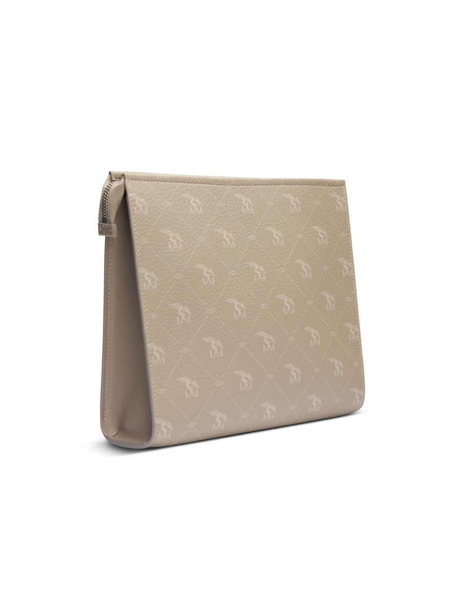 Frauen Maison Mollerus Portemonnaies & Etuis | Necessaire Reute Taupe