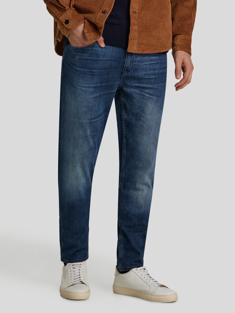 Manner BOSS Men Jeans | Jeans Im Slim Fit Delano Marine