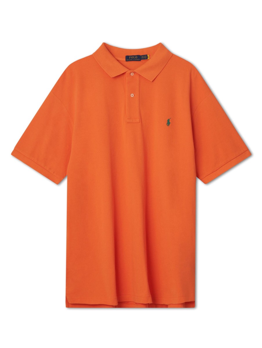 Manner Polo Ralph Lauren Grosse Grossen | Polo-Shirt Orange