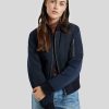 Frauen BOMBERS Jacken | Bomberjacke Original Marine