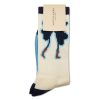 Manner Scotch & Soda Men Wasche & Loungewear | Socken Mit Print Ecru