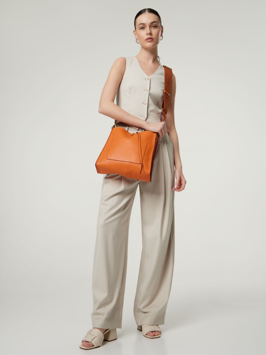 Frauen Abro Taschen | Umhangetasche Raquel S Orange