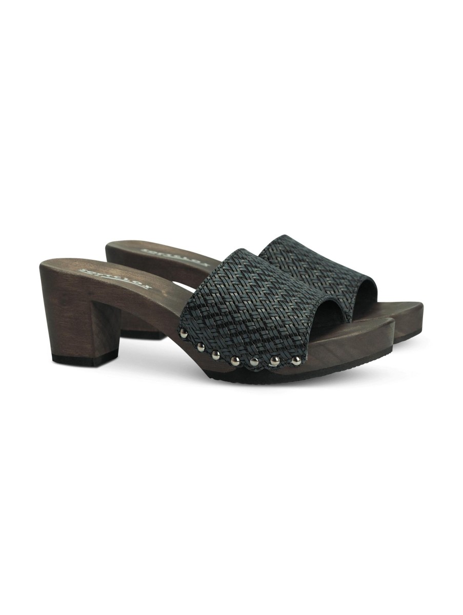 Frauen Softclox Sandalen & Sandaletten | Clogs Romy Schwarz