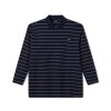 Manner Paul & Shark Grosse Grossen | Polo-Shirt Mit Streifen Mittelblau