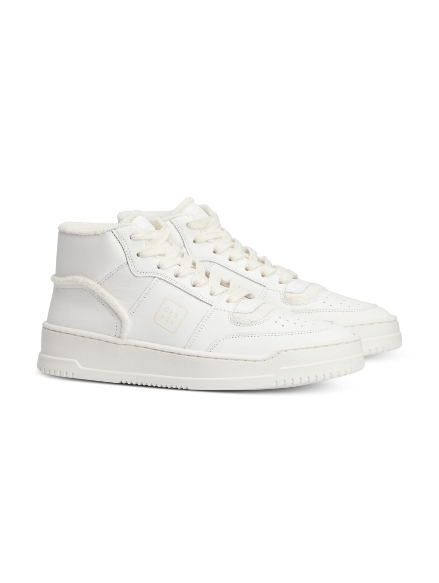 Frauen Copenhagen Sneakers | Hightop Sneaker Cph196 Weiss