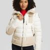 Frauen Parajumpers Jacken | Daunenjacke Skimaster Beige