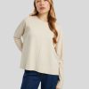 Frauen Drykorn Pullover & Strick | Sweatshirt Felicienne Kitt