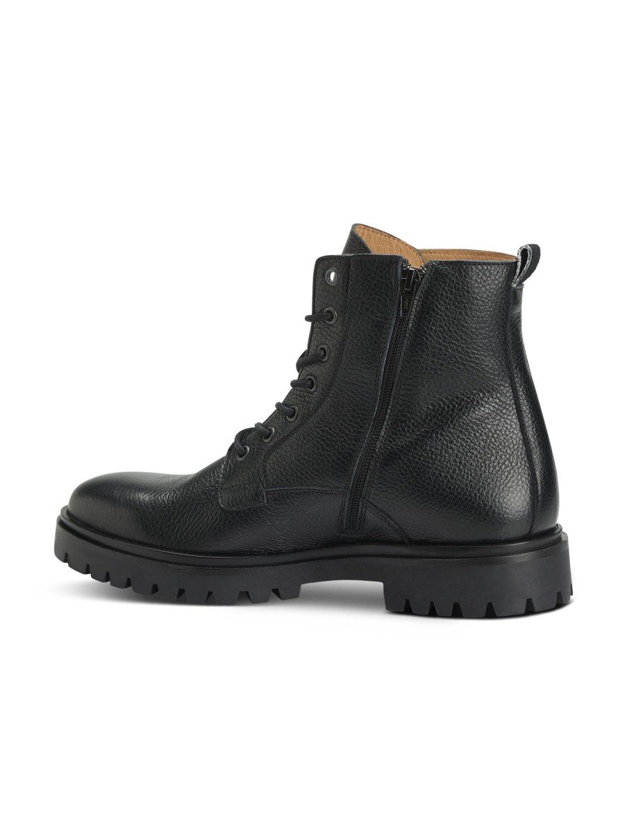 Manner Paul Kehl Boots & Bottinen | Schnurstiefel Schwarz