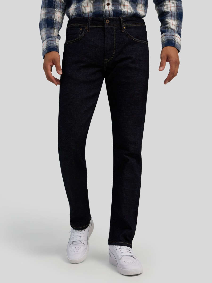 Manner Pepe Jeans Jeans | Stretch Jeans Power Flex Dark Denim