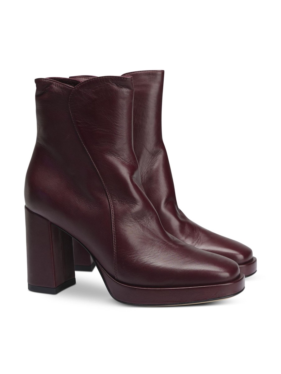 Frauen Pomme d Boots & Stiefeletten | Stiefelette Bordeaux