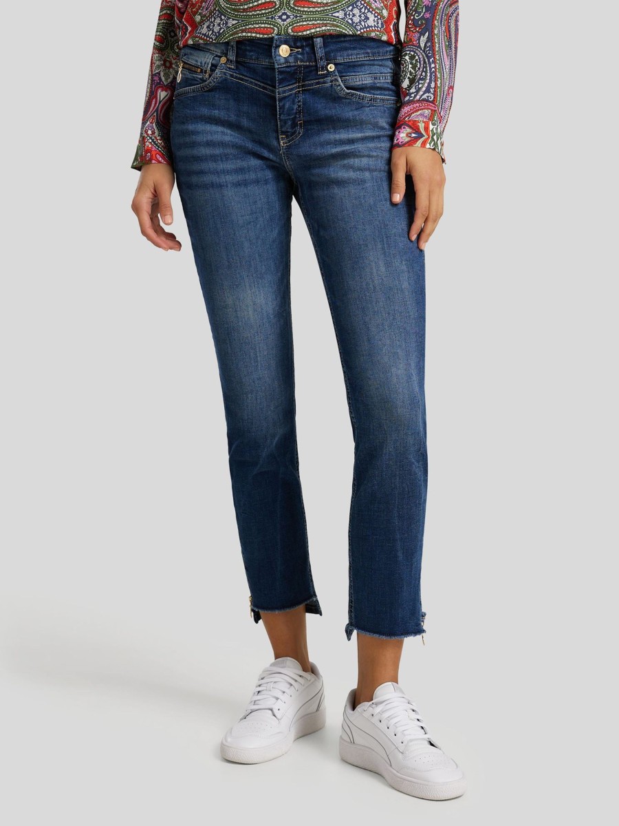 Frauen Mac Jeans | Jeans Im Slim Fit Rich Indigo