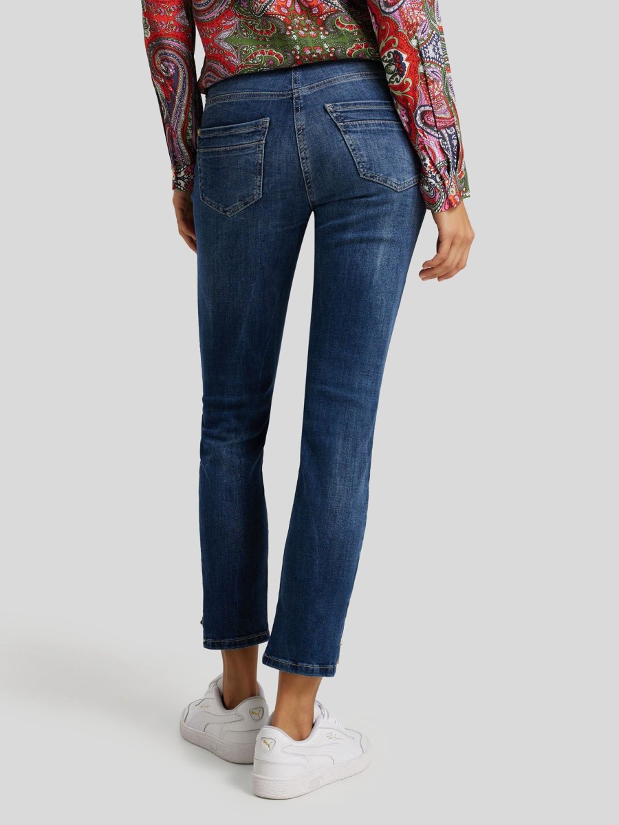 Frauen Mac Jeans | Jeans Im Slim Fit Rich Indigo