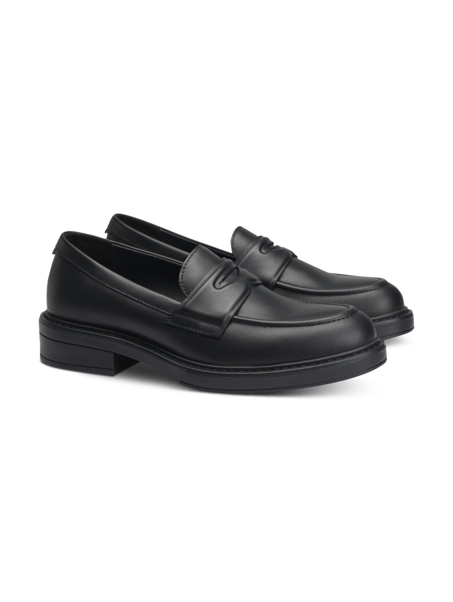 Frauen BOSS Women Halbschuhe | Loafer Schwarz