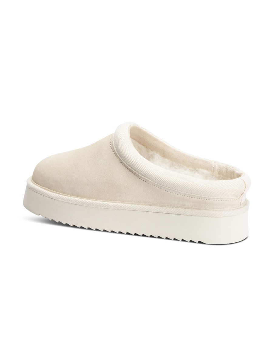 Frauen Copenhagen Halbschuhe | Mule Slippers Cp249 Ecru