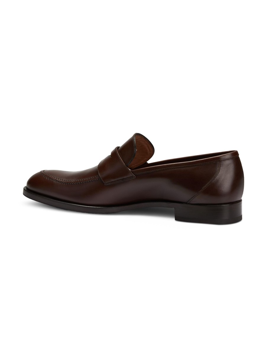 Manner Fratelli Rossetti Loafers & Slippers | Klassische Penny Loafers Dunkelbr.