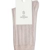 Frauen Becksöndergaard Wasche & Loungewear | Socken Puder