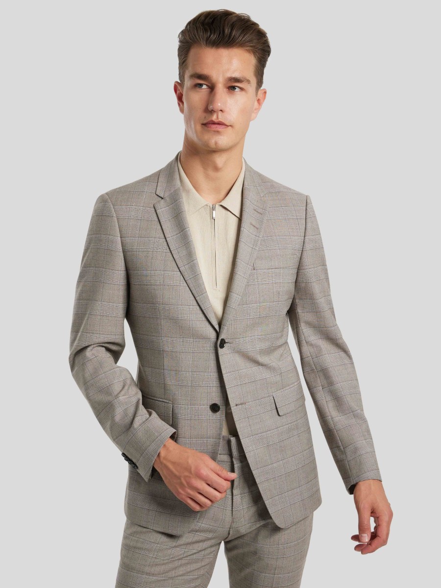 Manner Tiger of Sweden Vestons | Veston Im Slim Fit Beige