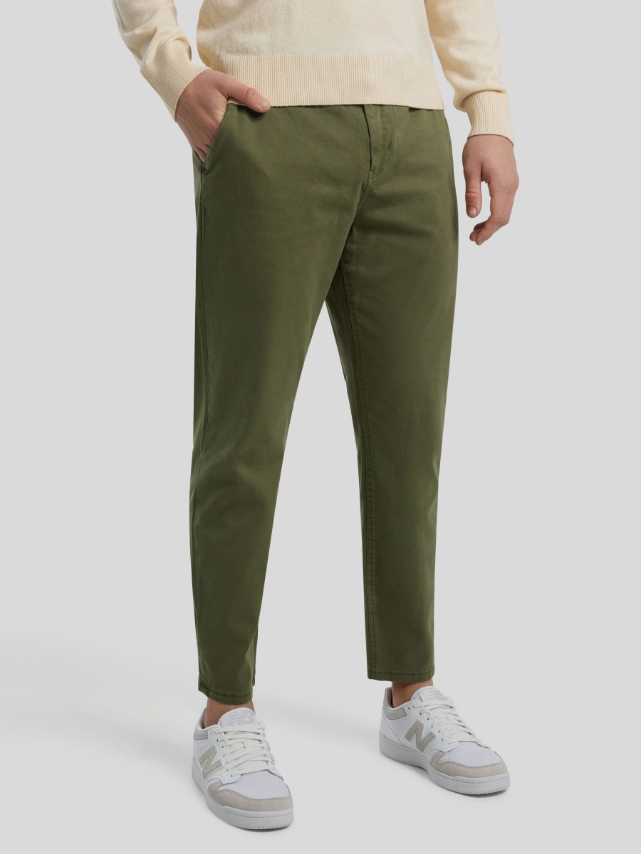 Manner Scotch & Soda Men Hosen | Chinohose Im Tapered Fit The Drift Schlamm