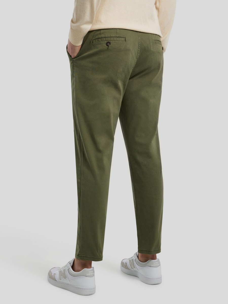 Manner Scotch & Soda Men Hosen | Chinohose Im Tapered Fit The Drift Schlamm