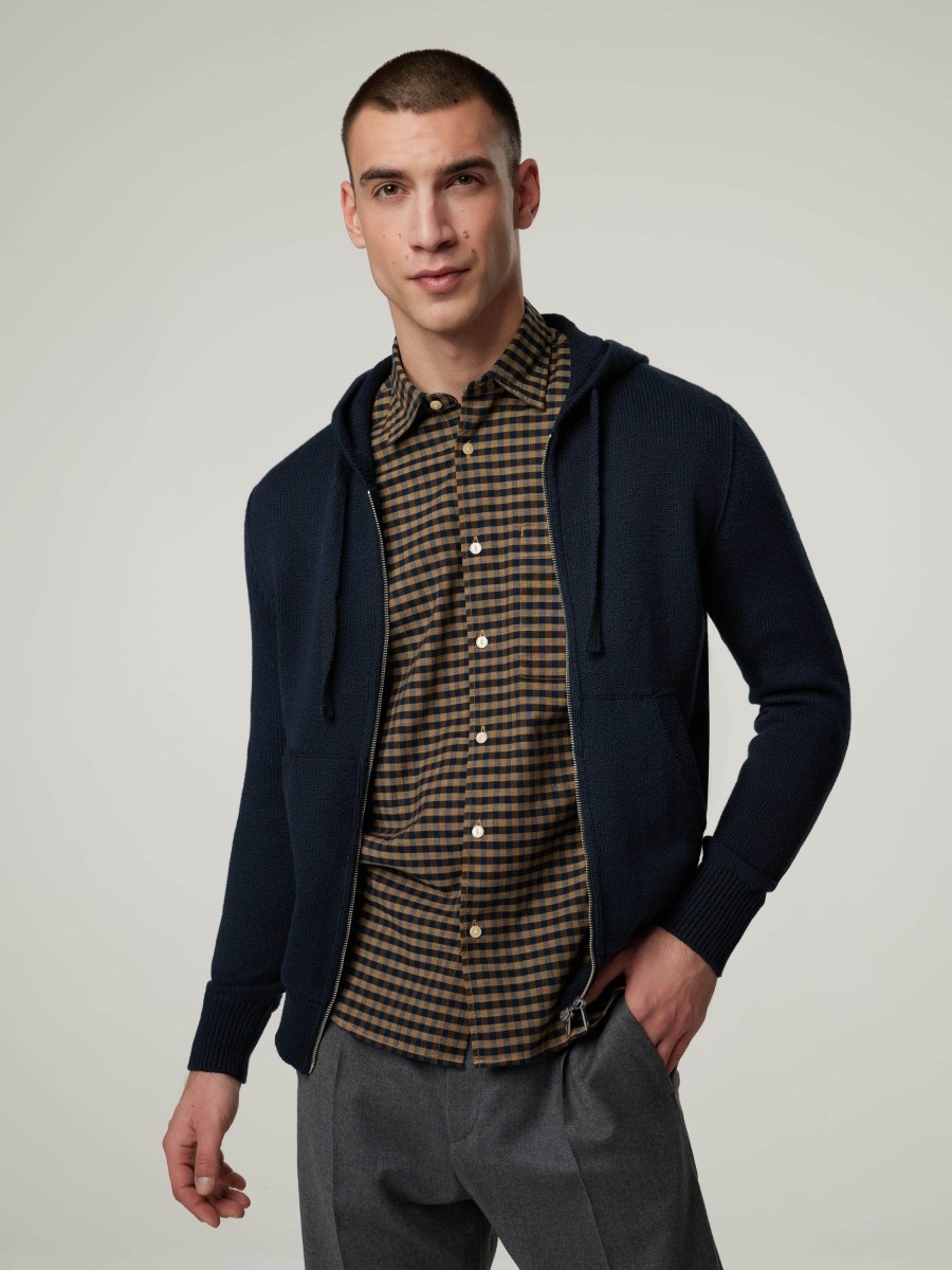 Manner Marc O Pullover & Strickjacken | Strickjacke Marine