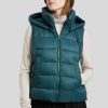 Frauen Marc O Gilets & Westen | Steppgilet Petrol