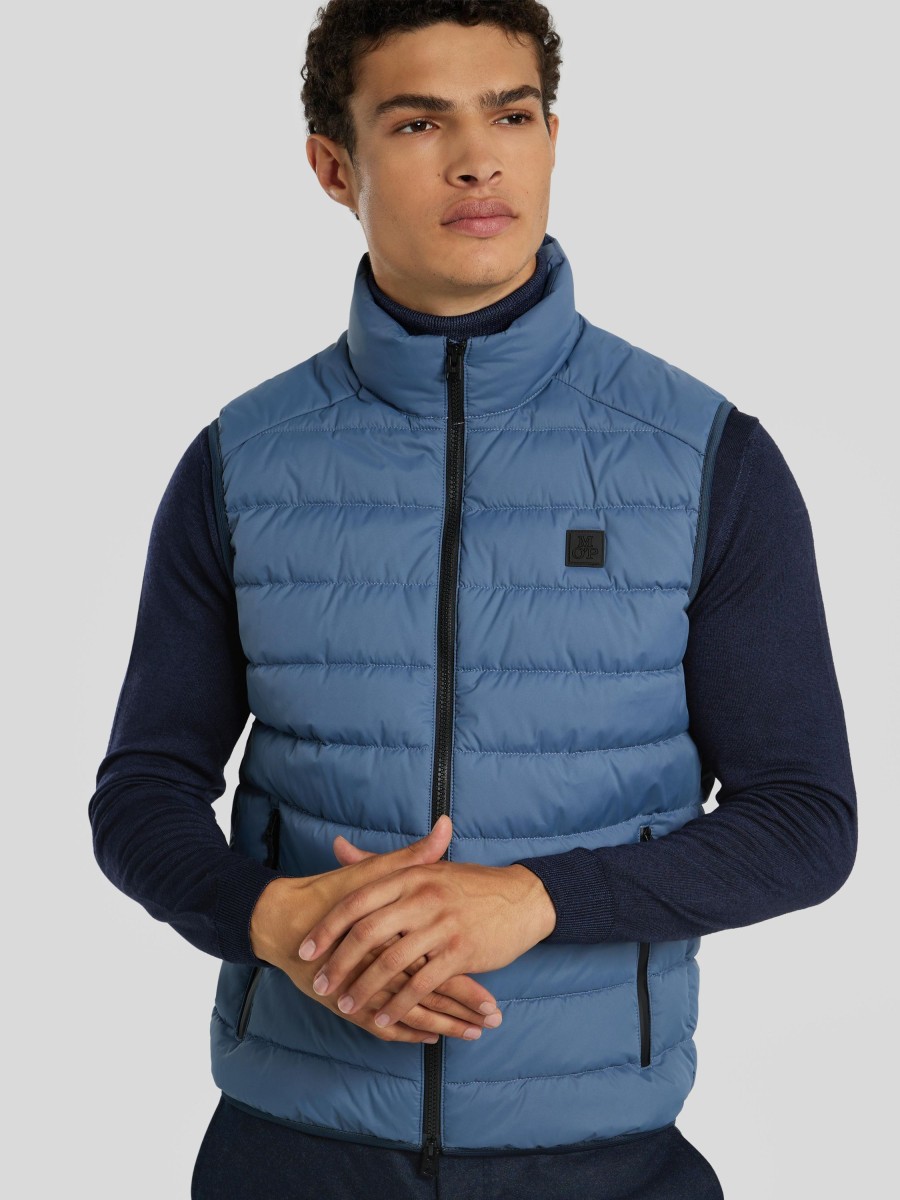 Manner Marc O Gilets & Westen | Steppweste Mittelblau