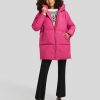 Frauen Paul Kehl Jacken | Daunenjacke Bulky Fuchsia