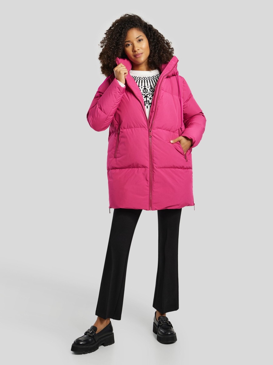 Frauen Paul Kehl Jacken | Daunenjacke Bulky Fuchsia