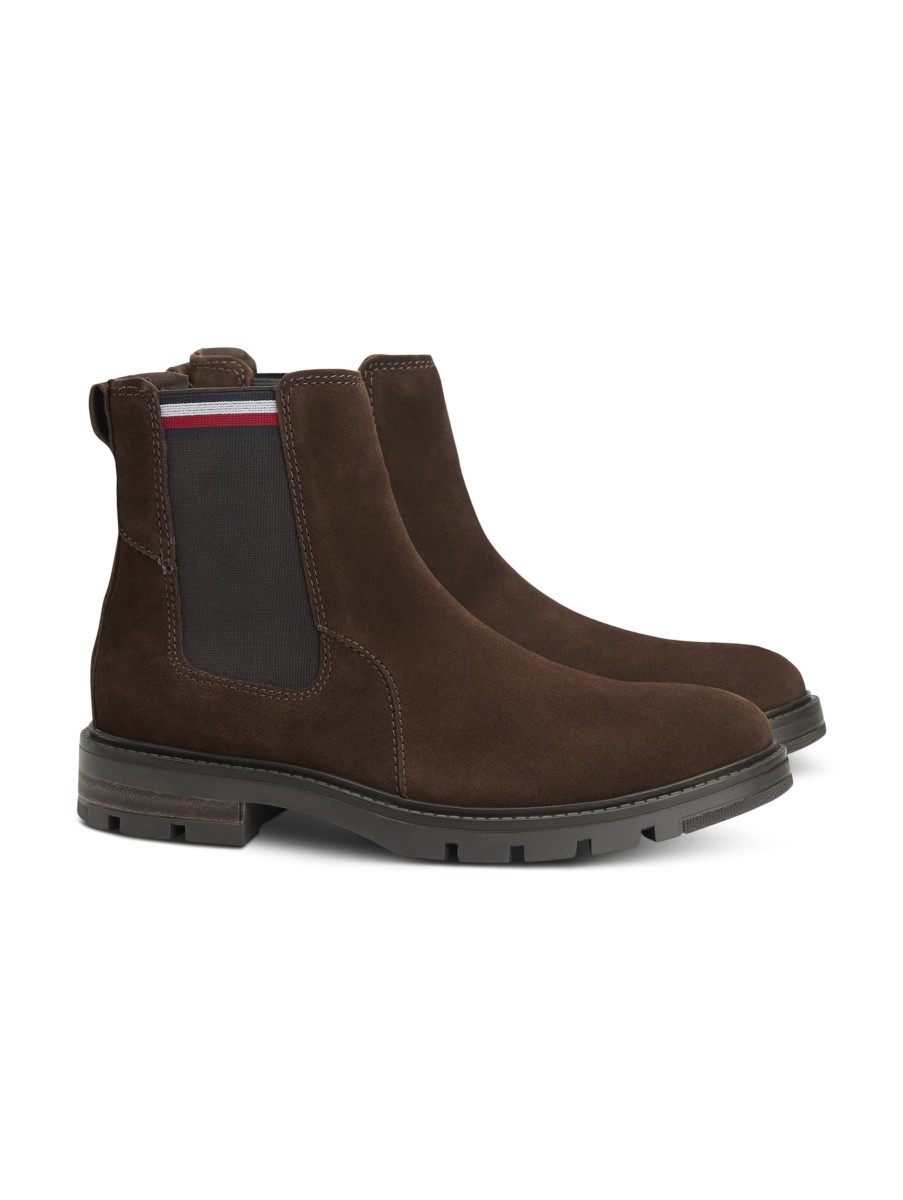 Manner Tommy Hilfiger Boots & Bottinen | Chelsea Boots Dunkelbr.