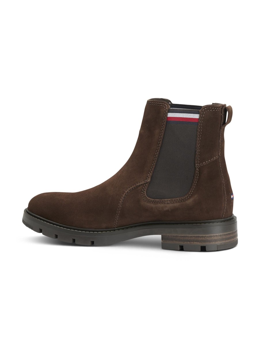 Manner Tommy Hilfiger Boots & Bottinen | Chelsea Boots Dunkelbr.