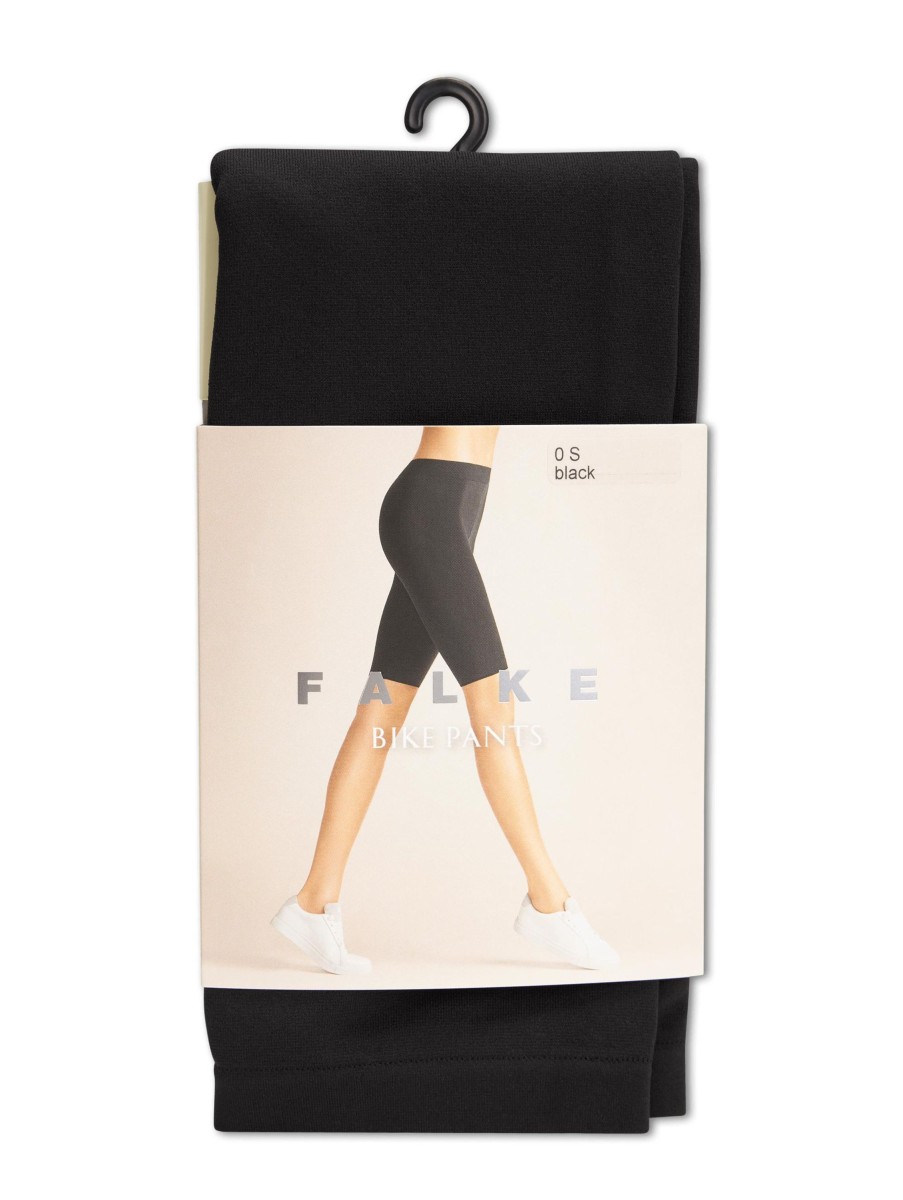 Frauen Falke Wasche & Loungewear | Radlerhose Schwarz