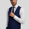 Manner BOSS Men Gilets & Westen | Gilet Im Slim Fit Huge Marine