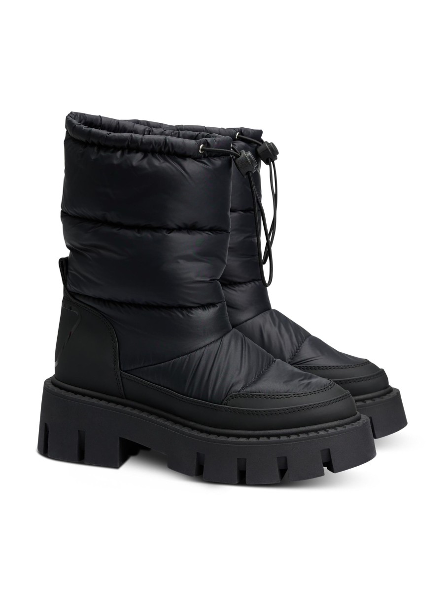 Frauen Copenhagen Boots & Stiefeletten | Gesteppter Schneeschuh Cph149 Schwarz